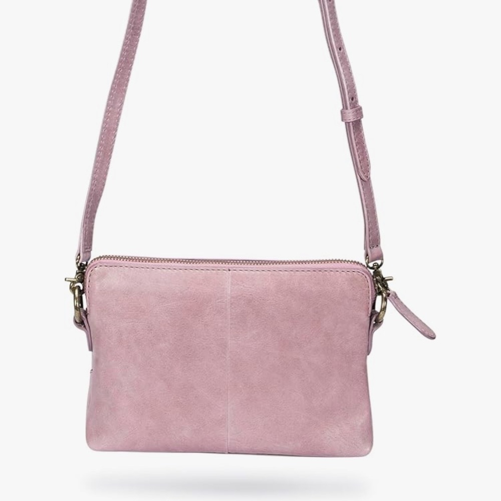 Nwt. Frye Olivia crossbody wallet orchid - Picture 3 of 9